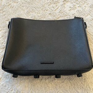 Rebecca Minkoff Black Leather Avery Crossbody